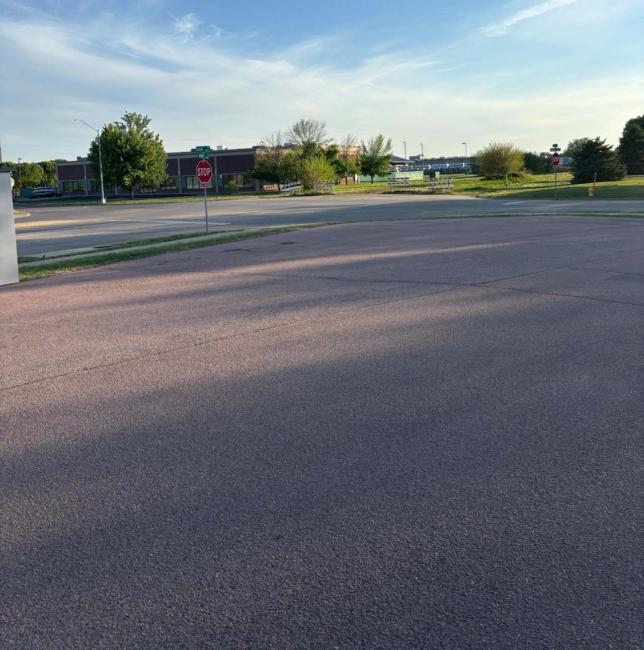 Commercial Lot Layout — before